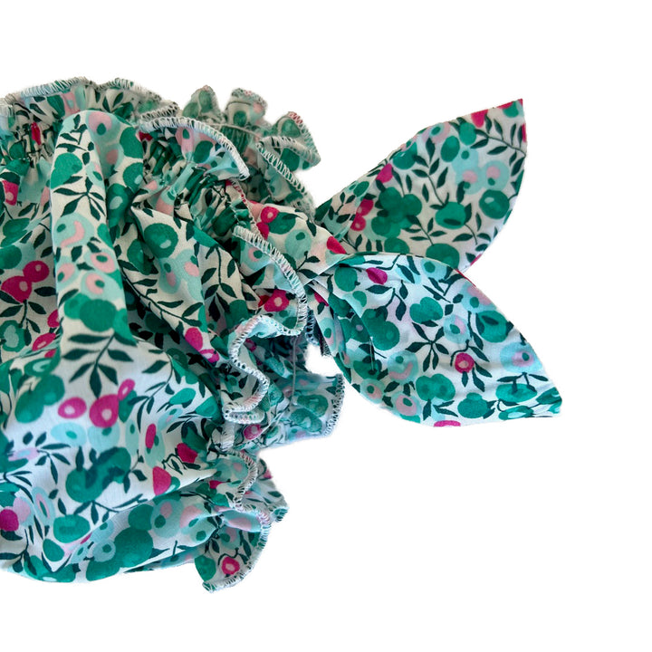 Costume da bagno liberty in cotone Wiltshire emeraude