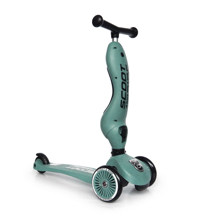 Highwaykick 1 2-in-1 Transforming Scooter, Forest