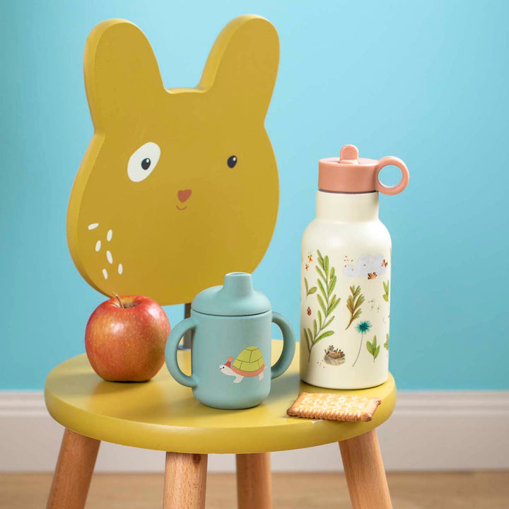 Silicone dinnerware set, Trois petits lapins