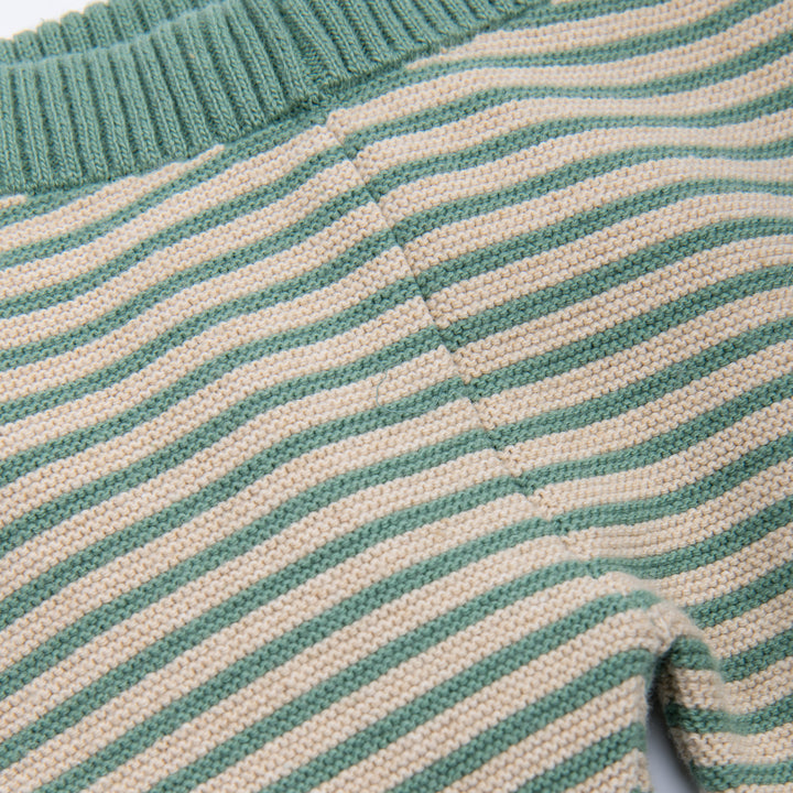 Moulin Roty | Pantaloni in maglia bicolore misto lana cotone, Imani