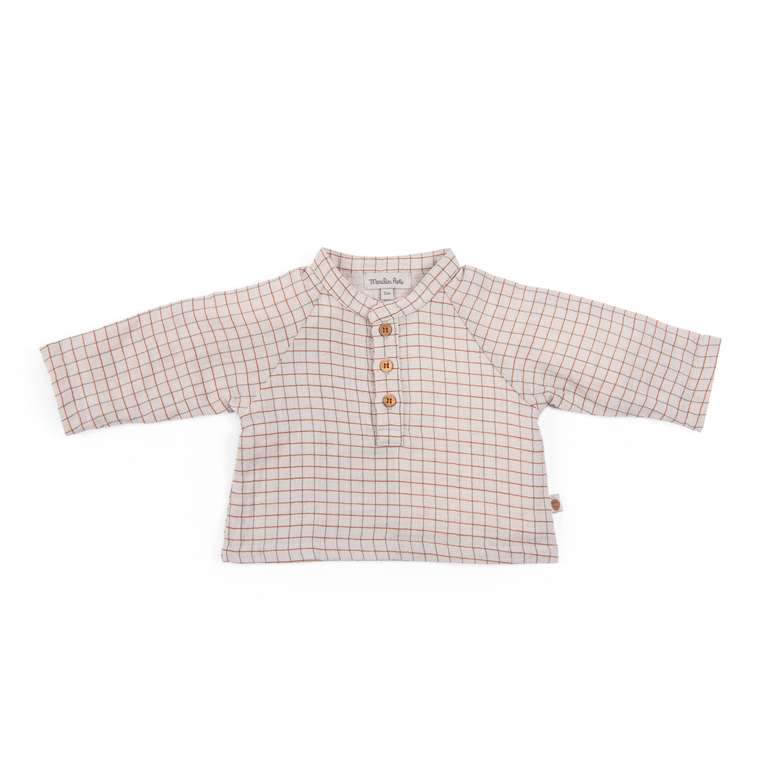 Moulin Roty | Camicia in mussola di cotone bio, Isae