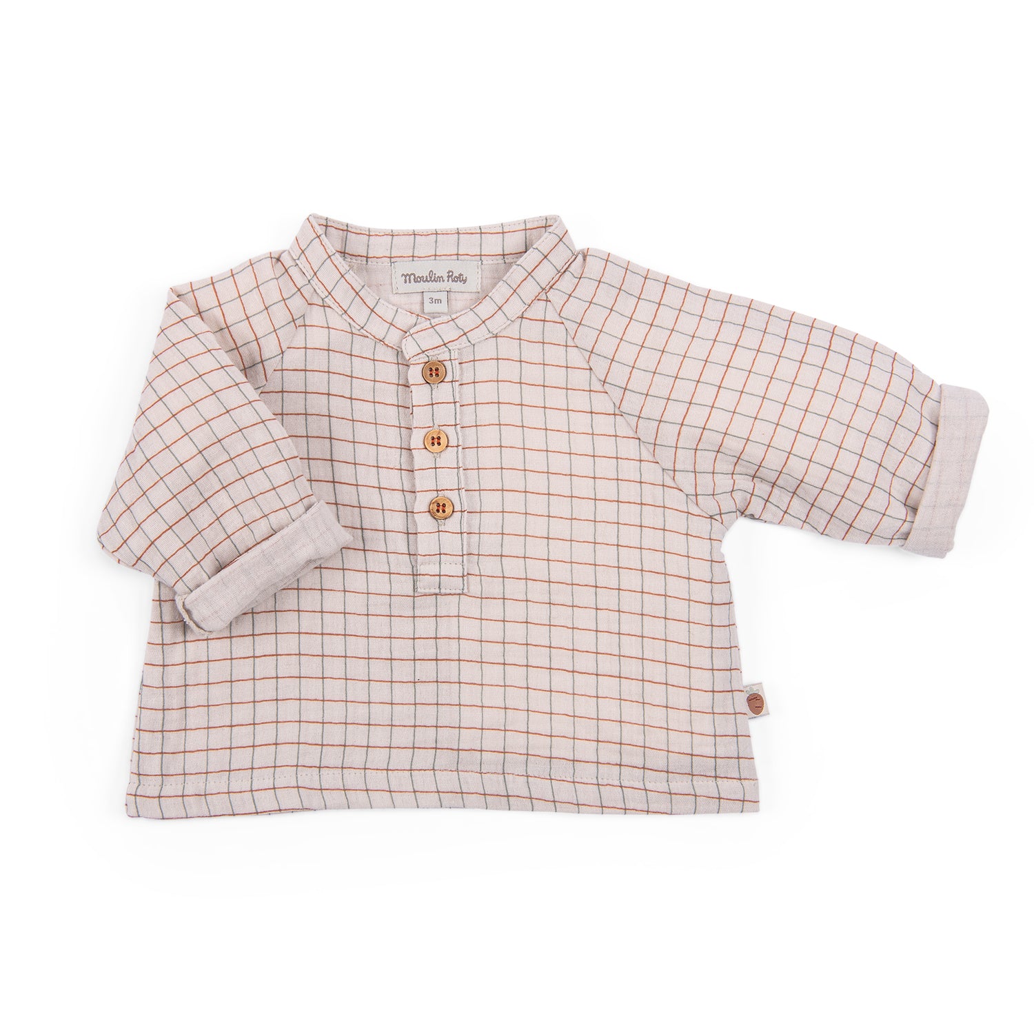 Moulin Roty | Camicia in mussola di cotone bio, Isae