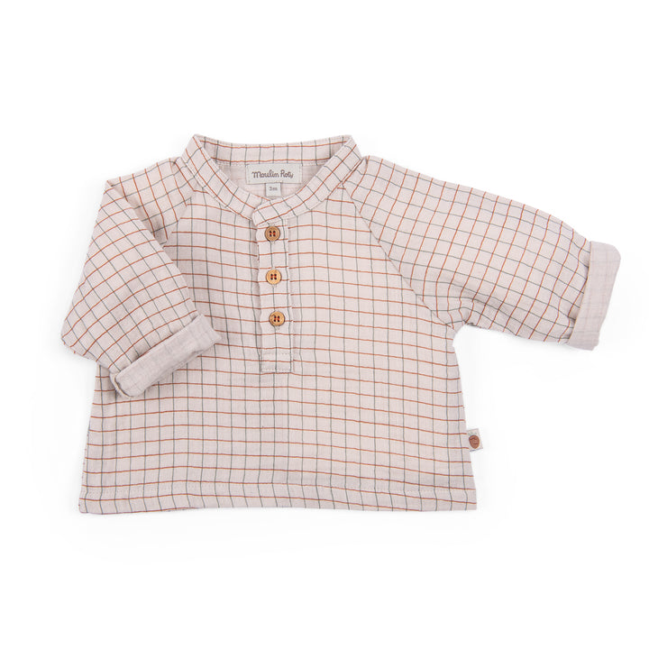 Moulin Roty | Camicia in mussola di cotone bio, Isae