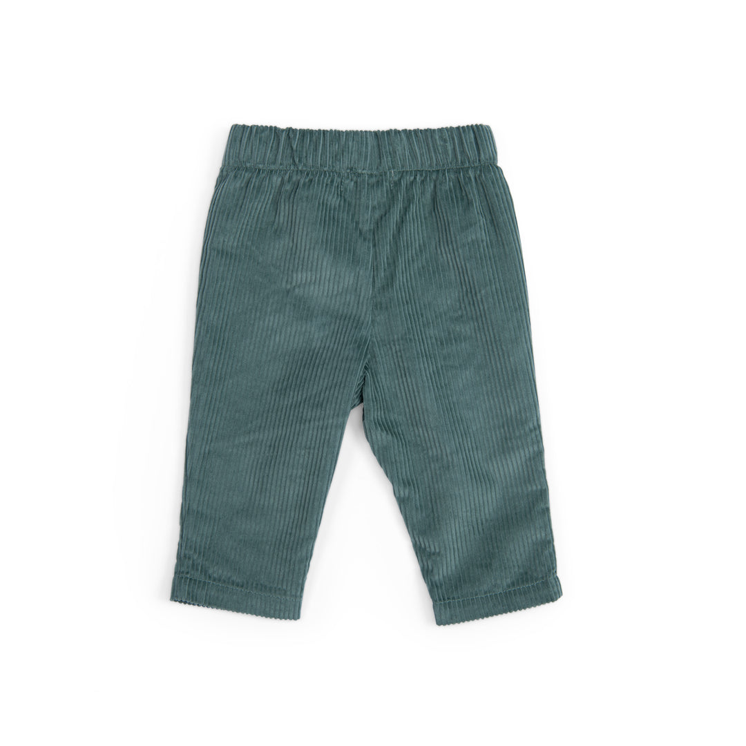 Moulin Roty | Pantaloni in velluto a costine verde, Ivon
