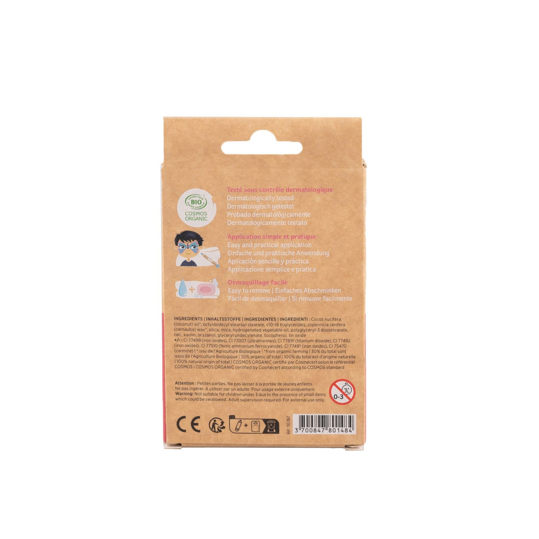 Matite bio face painting per bambini 6 colori, Mondi incantati