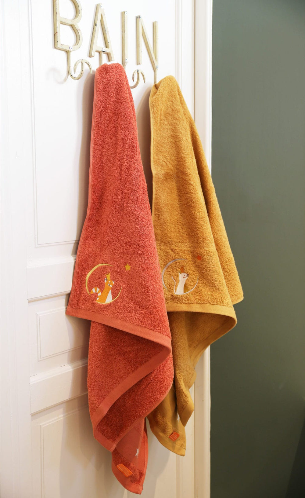 Asciugamano personalizzabile 70 x 140 Caramel, Oiseau Bateau