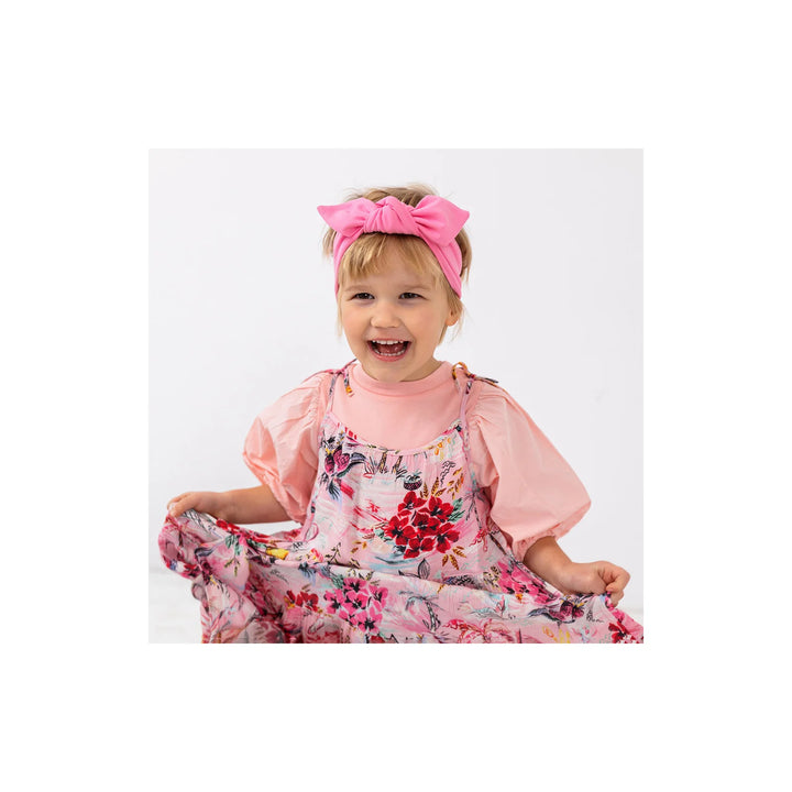 Bubble gum baby hair band