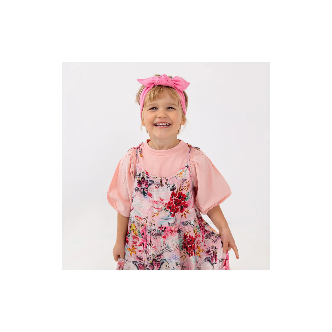Bubble gum baby hair band