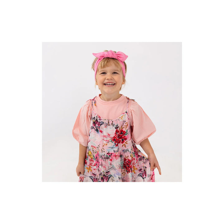 Bubble gum baby hair band