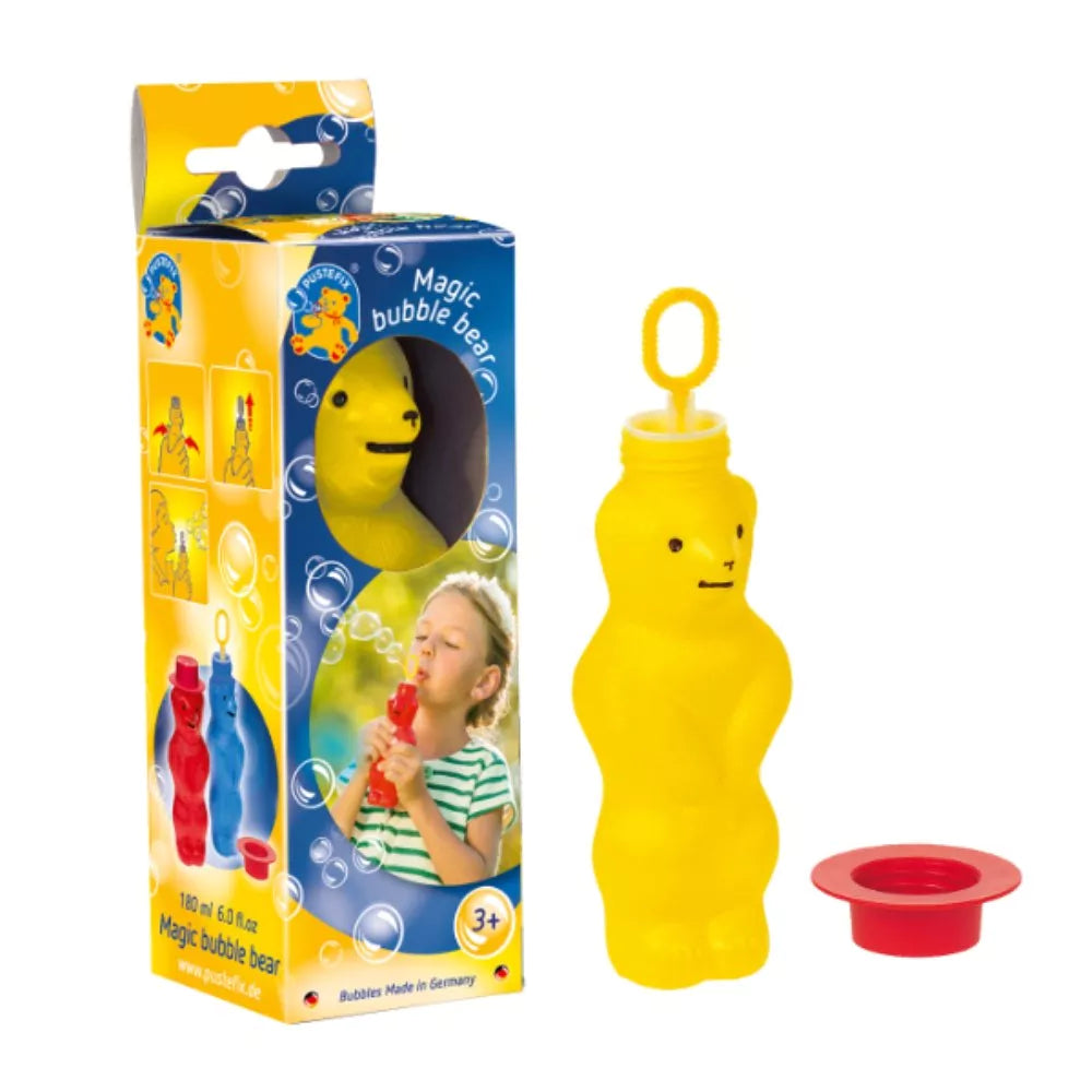 Magic soap bubble bear