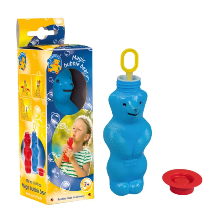 Magic soap bubble bear