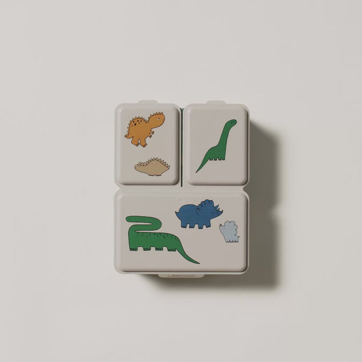 Smart 3 Compartment Lunch Box, Dinosaurs