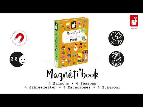 Gioco magnetico Magneti'book, Quattro stagioni