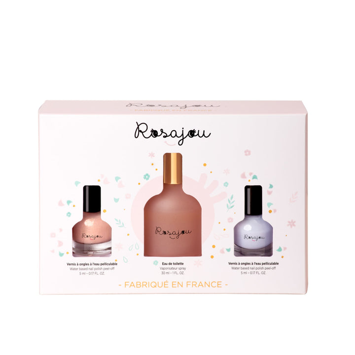 Rosajou Eau de Toilette e 2 smalti per bambini