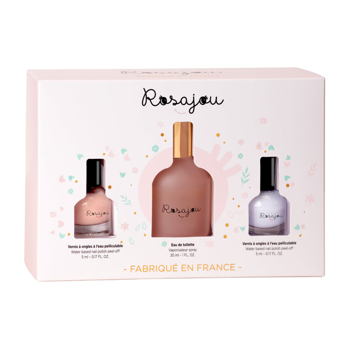 Rosajou Eau de Toilette e 2 smalti per bambini