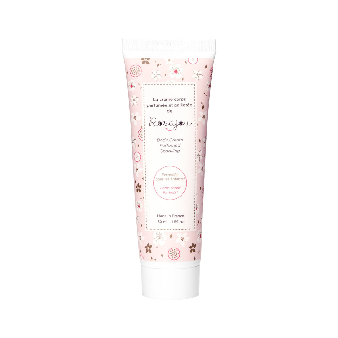 Crema corpo profumata e glitterata per bambini | Rosajou France