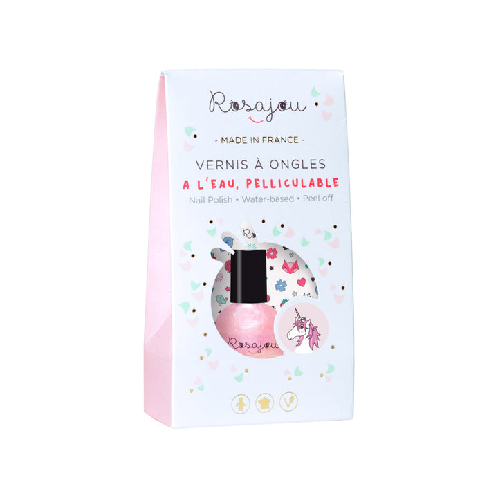 Smalto pelabile per bambini, Magic rosa| Rosajou - Made in France