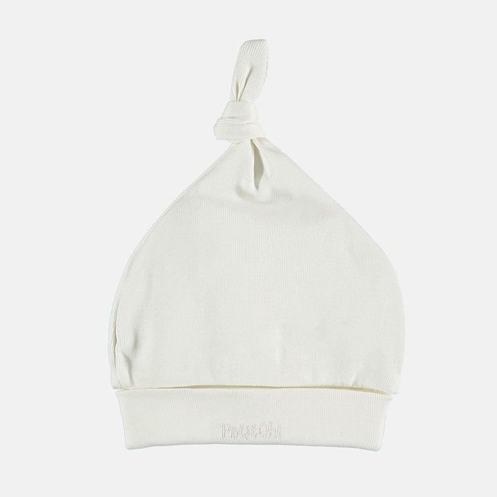 Baby hat with Natural knot
