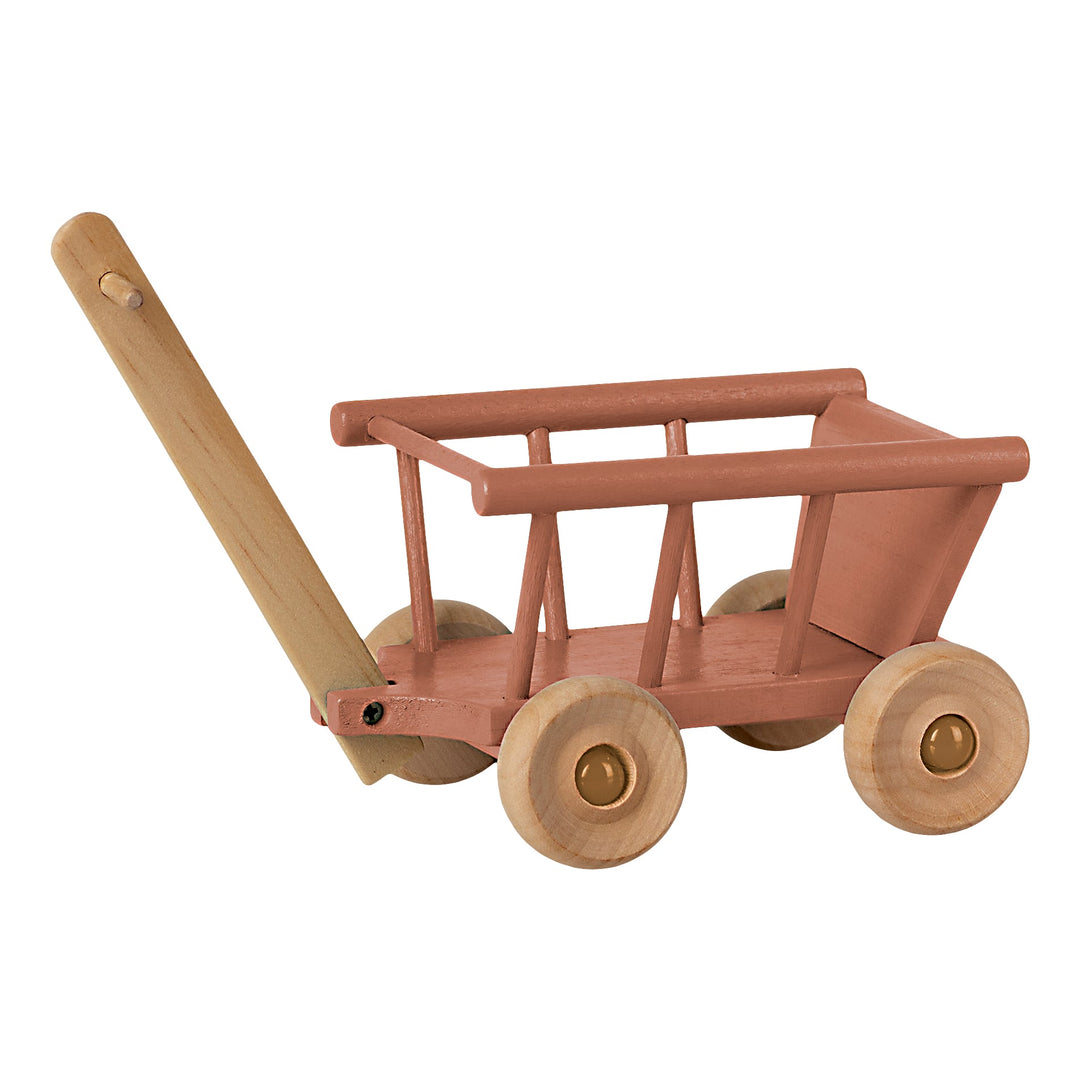 Maileg | Mini Carretto in legno Dusty Rose, Wagon