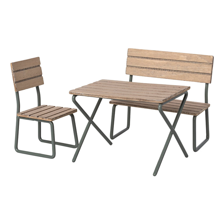 Maileg | Mini Tavolo e sedie giardino, Mouse - Garden set