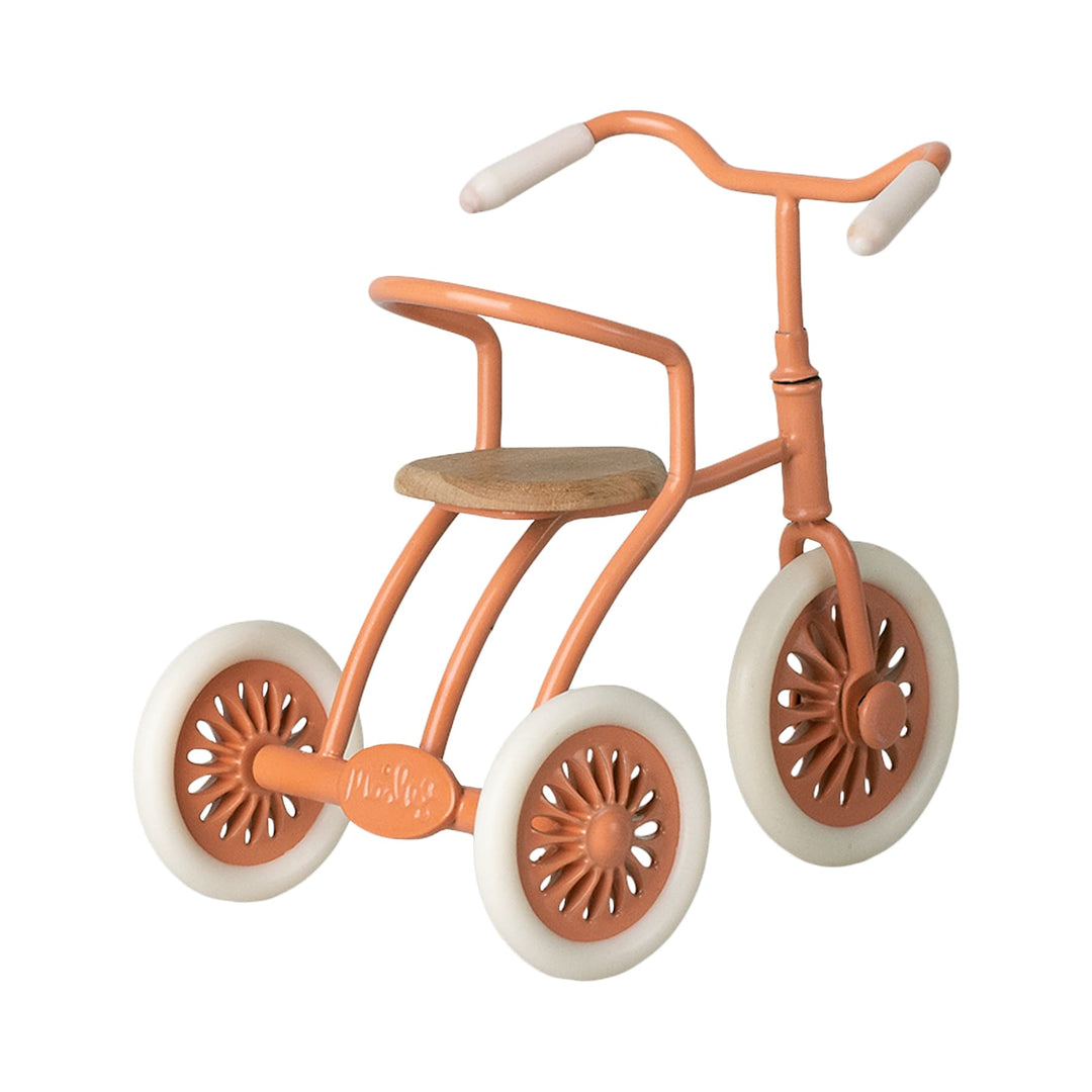 Maileg | Triciclo per topi, Corallo - Abri à tricycle! 11-3104-01