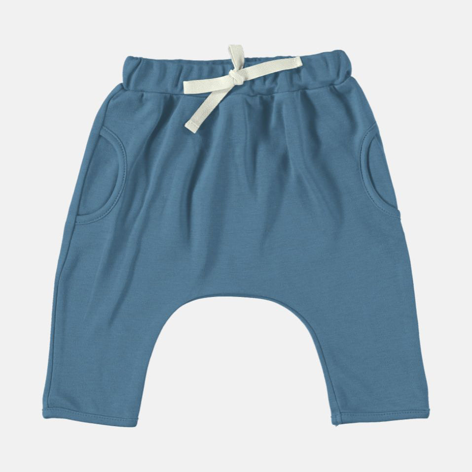 Petit Oh! | Pantaloni in pima cotone Denim