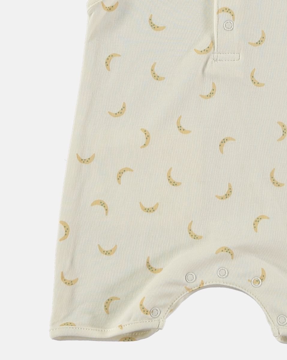 Petit Oh ! | Pagliaccetto smanicato pima cotone banane