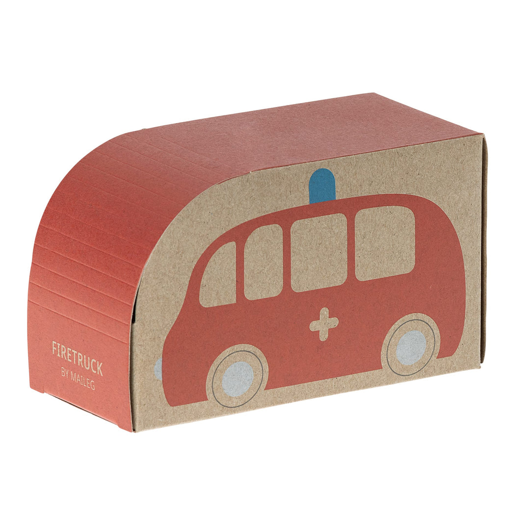 Maileg | Camion dei pompieri a frizione in legno, Firetruck