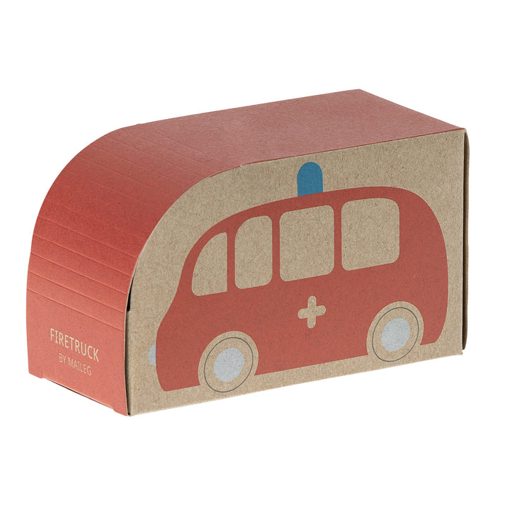 Maileg | Camion dei pompieri a frizione in legno, Firetruck
