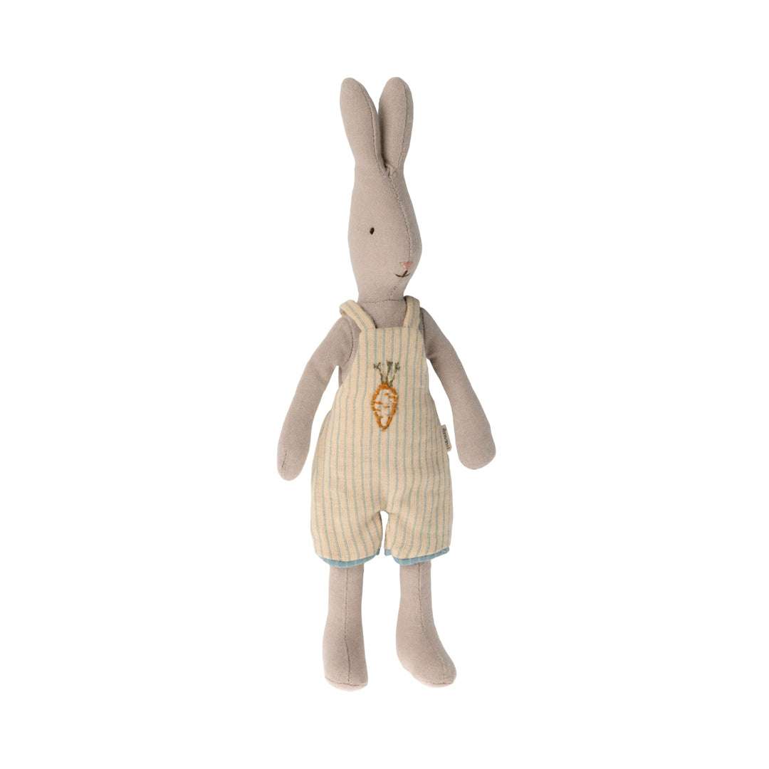 Maileg | Coniglio con salopette, Size 1, Rabbit overall