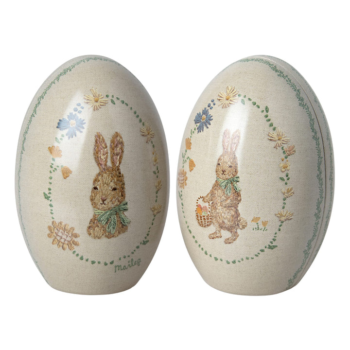 Maileg | Set di uova di Pasqua in metallo (2 pezzi)