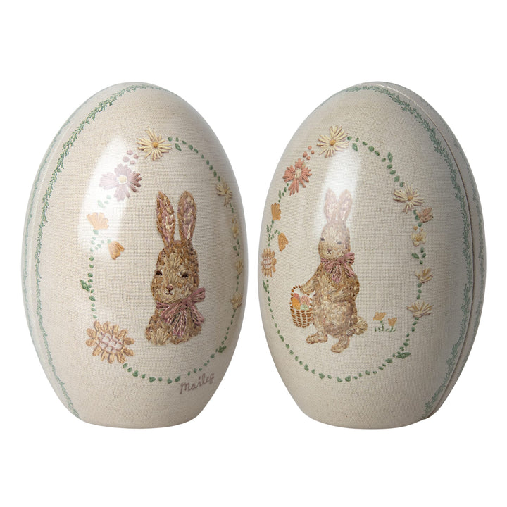 Maileg | Set di uova di Pasqua in metallo (2 pezzi)