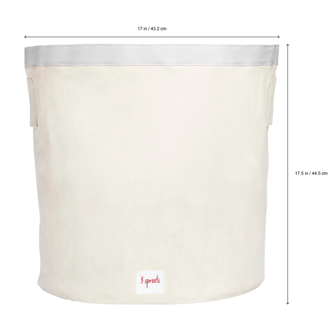 3 Sprouts | Cesto Portagiochi Grande Storage Bin, Cerbiatto