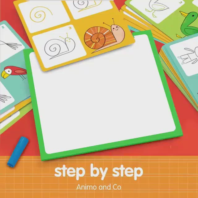 Impara a Disegnare Animali Step by Step Animal & Co. Eduludo | Djeco DJ08319