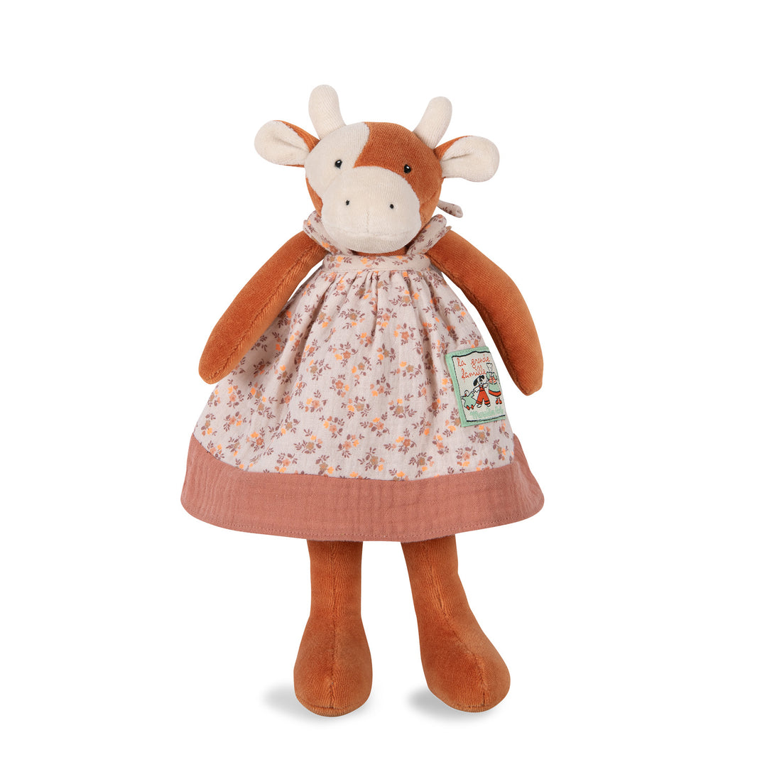 Moulin Roty | Peluche mucca Charlotte, I Fratellini, La Grande Famille