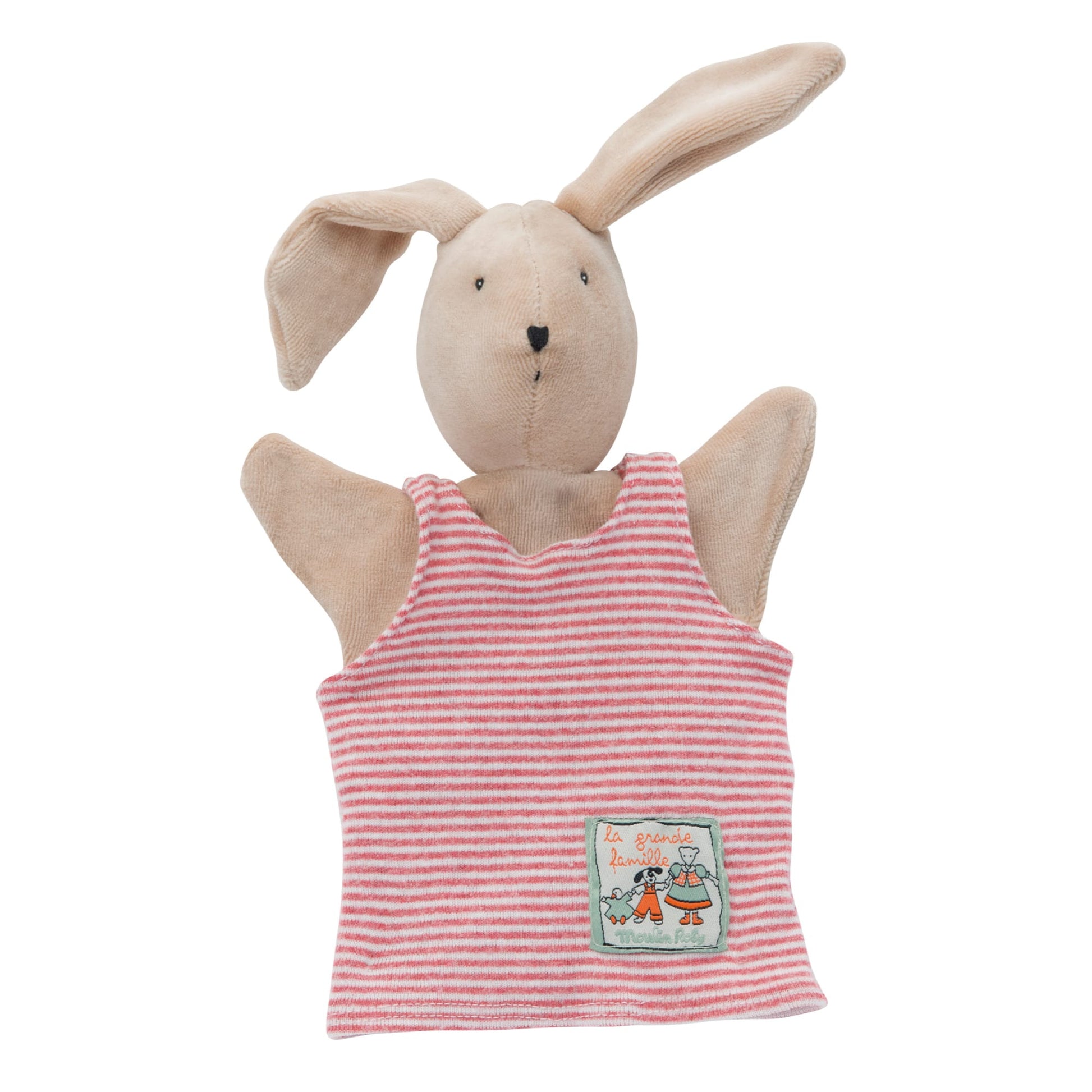 Marionetta Burattino Coniglio La Grande Famille | Moulin Roty 632164 Sylvain