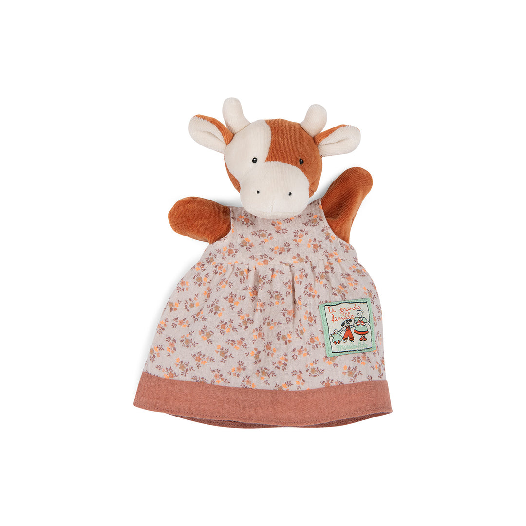 Moulin Roty | Marionetta mucca Charlotte, La Grande Famille