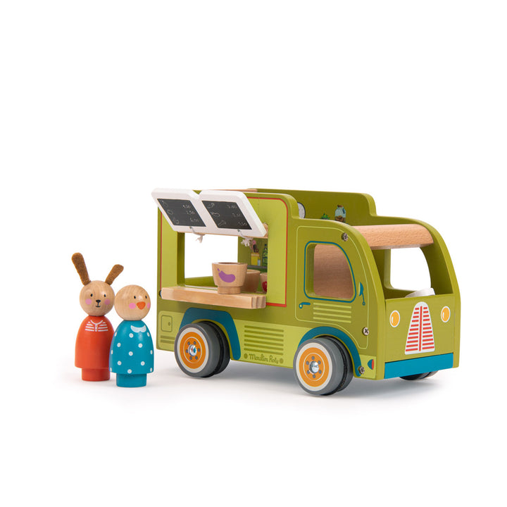Moulin Roty | Camioncino Street Food in Legno La Grande Famille 632433