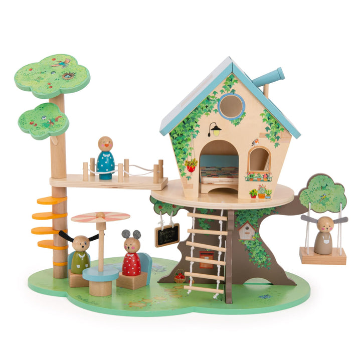 Moulin Roty | Casa sull'Albero con Mobili in Legno La Grande Famille 632437