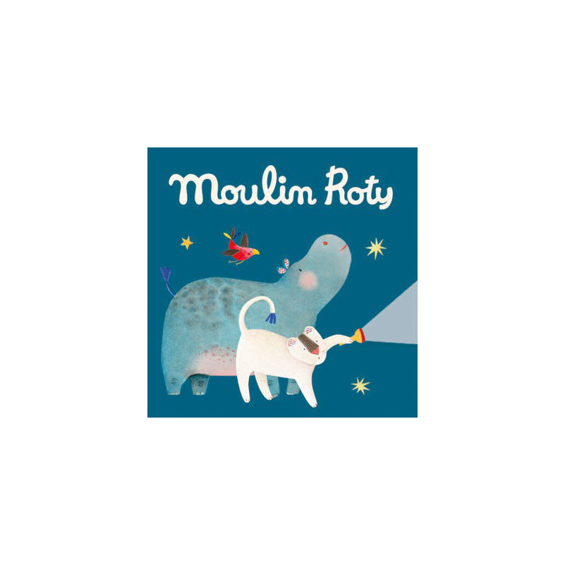 Scatola con 3 Dischi Storie Buonanotte Les Papoum | Moulin Roty