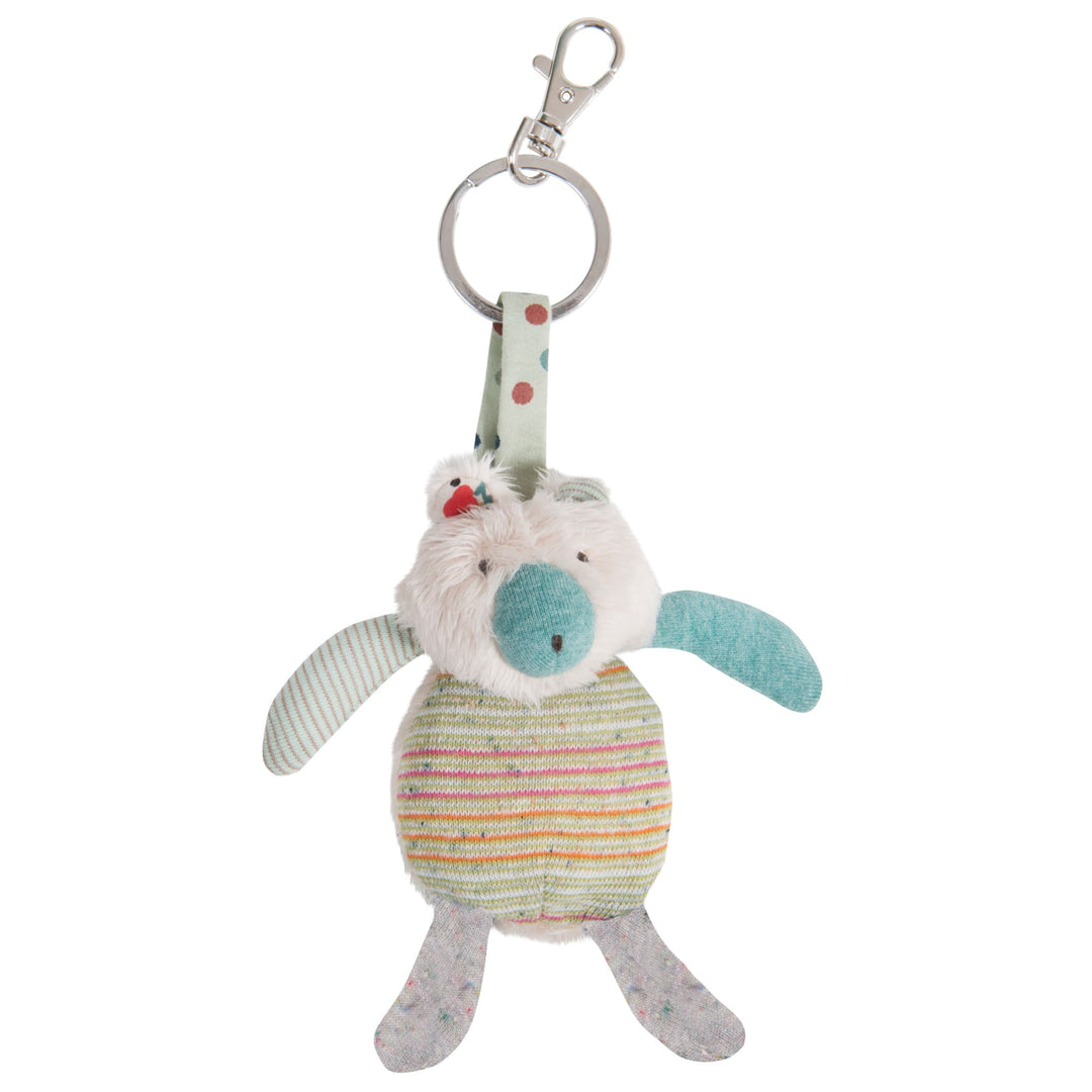 Portachiavi Orsetto Beige Les Jolis Trop Beaux | Moulin Roty