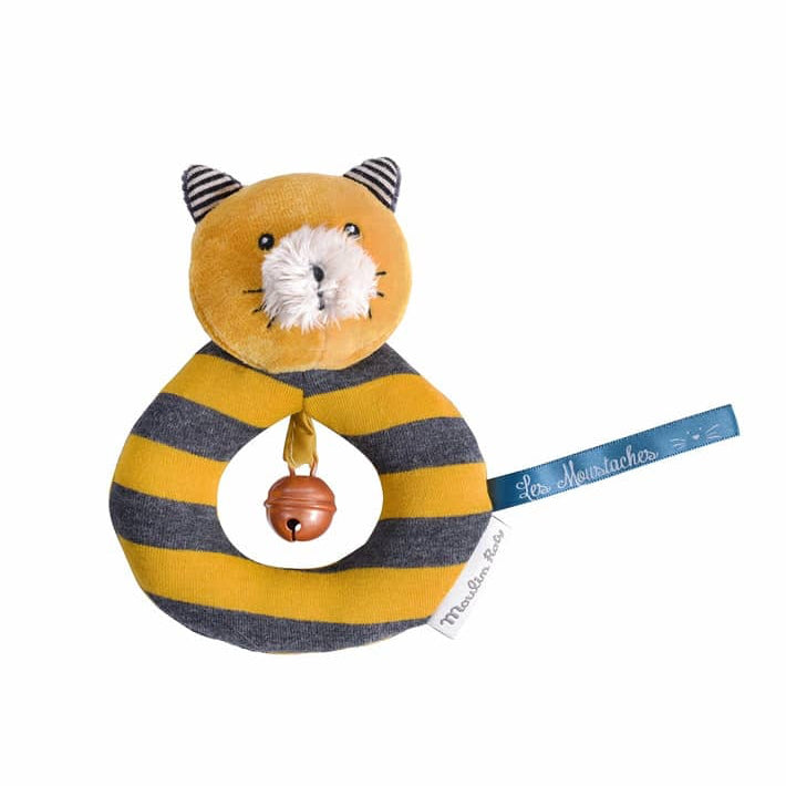 Moulin Roty | Anello Sonaglio Gatto Lulu Les Moustaches