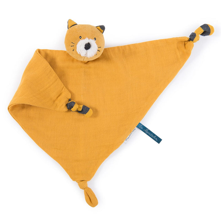 DouDou Gatto Lulu Mussola Cotone, Les Moustaches | Moulin Roty 666025