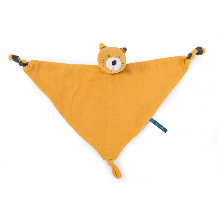 DouDou Gatto Lulu Mussola Cotone, Les Moustaches | Moulin Roty 666025