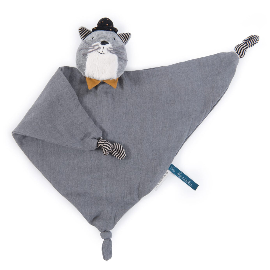 DouDou Gatto Fernand Mussola Cotone Les Moustaches, Moulin Roty 666026