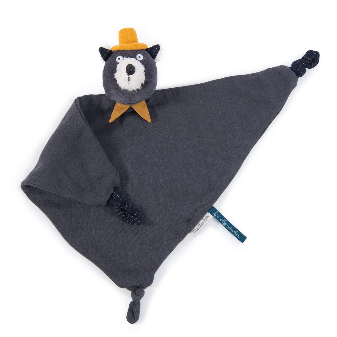 DouDou Gatto Alphonse Mussola Cotone Les Moustaches Moulin Roty 666027