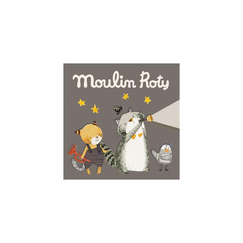 Moulin Roty | Scatola 3 dischi per lampada storie della buonanotte