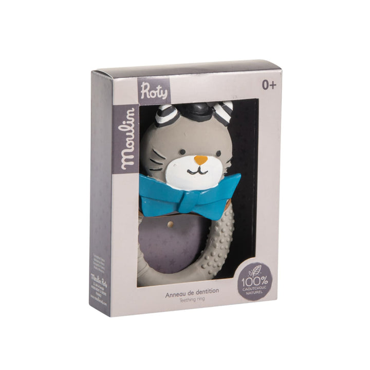 Anello di Dentizione Gatto Fernand Gomma Naturale | Moulin Roty 666371