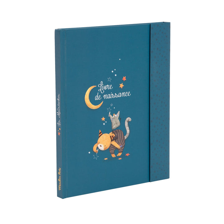 Libro Nascita Francese (80 pagine) Les Moustaches | Moulin Roty 666600