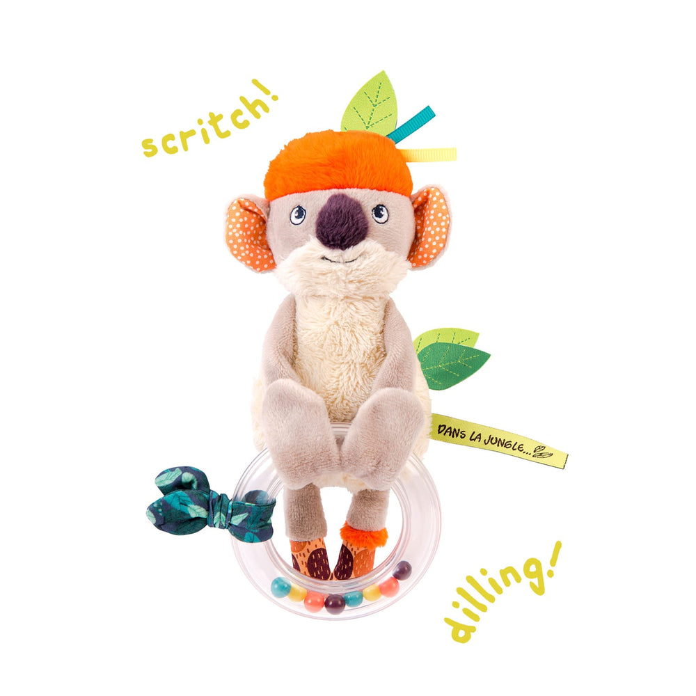 Moulin Roty | Sonaglio anello con perline koala, Dans la Jungle